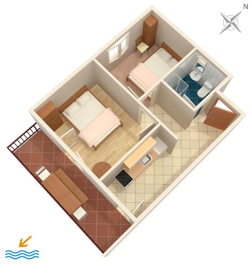 Seaside Secluded Apartments Cove Torac, Hvar - 589 Gdinj 외부 사진
