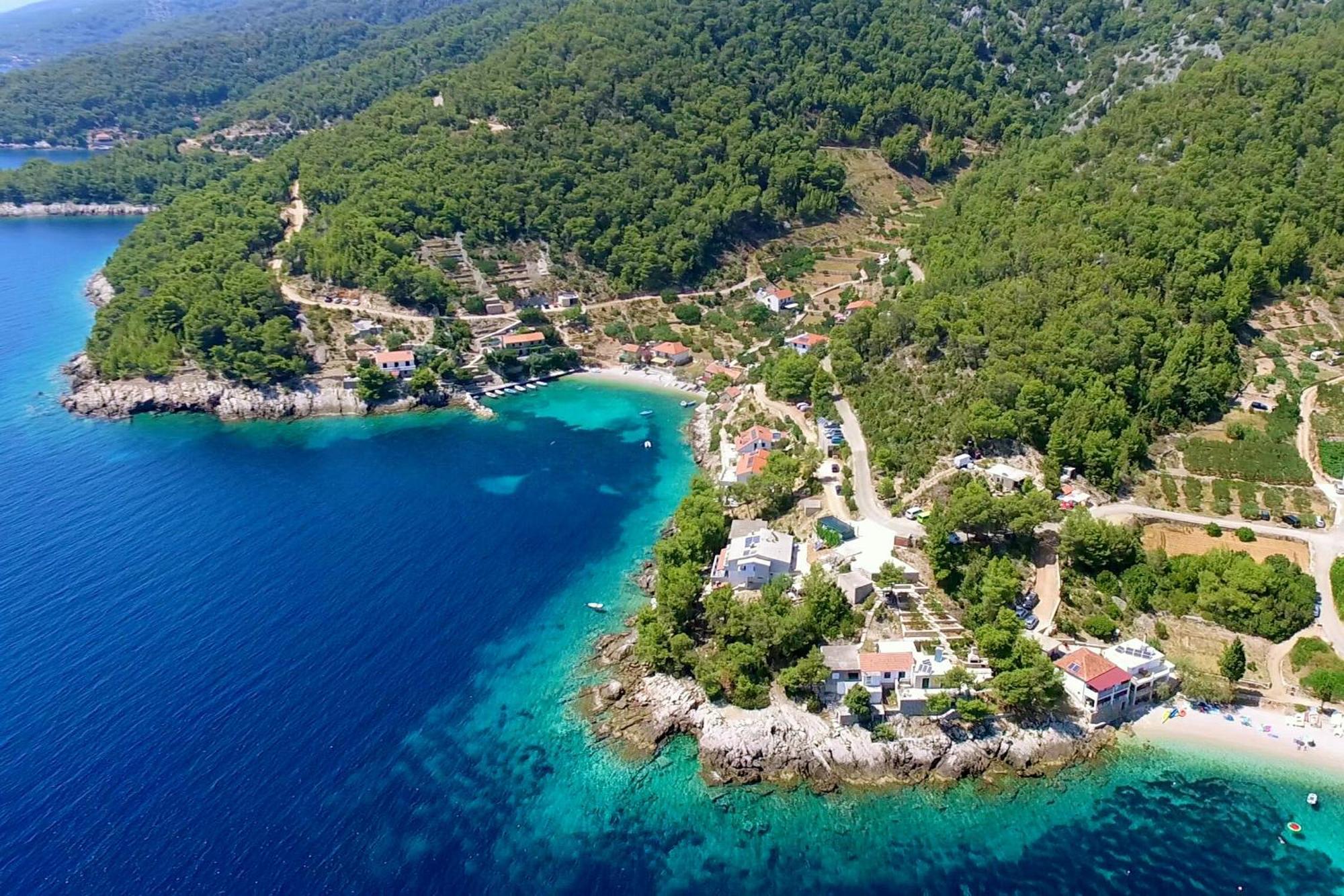 Seaside Secluded Apartments Cove Torac, Hvar - 589 Gdinj 외부 사진